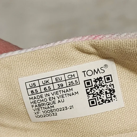 Toms shoes for women size 8.5 - Picture 6 of 6